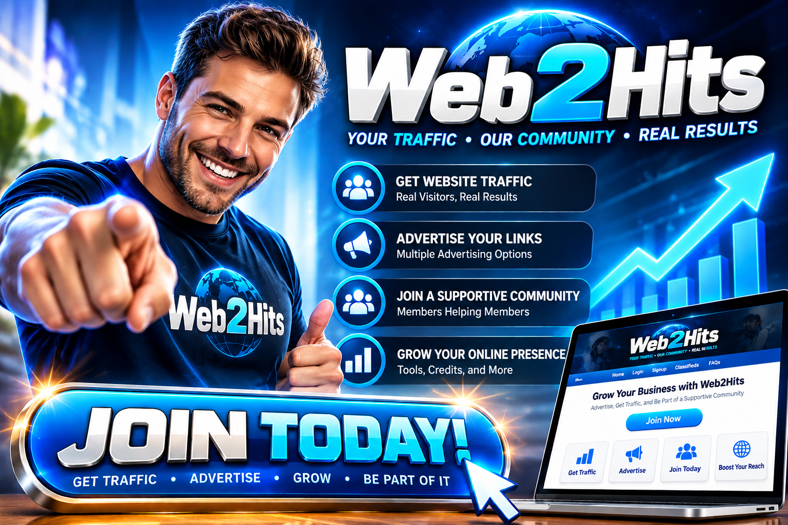 Join Web2Hits Today